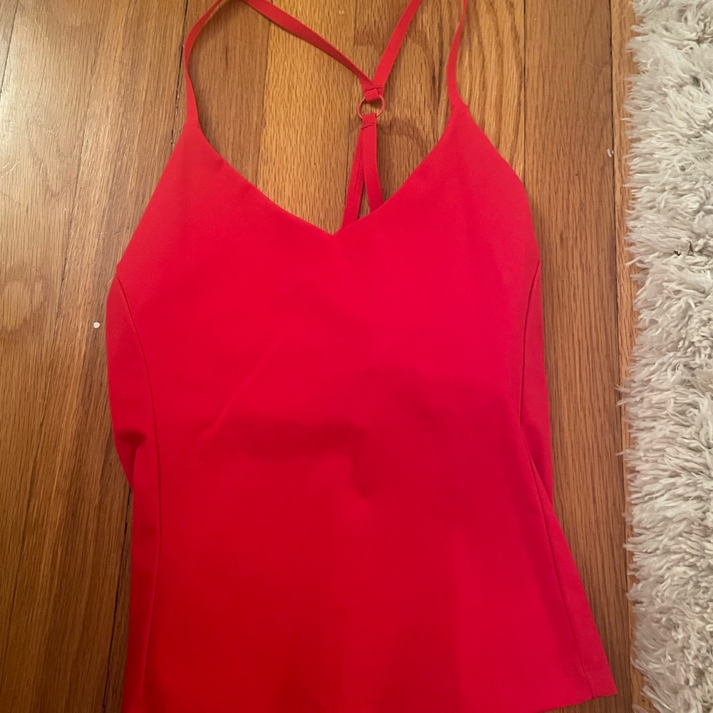 Discontinued Outdoor Voices Tank! V neck built in bra. Size Small.